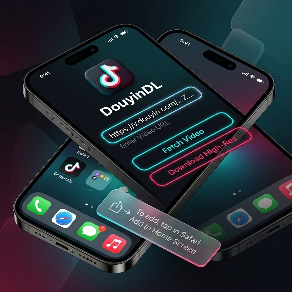 How to Install DouyinDL Web App on iOS & iPhone (2026)